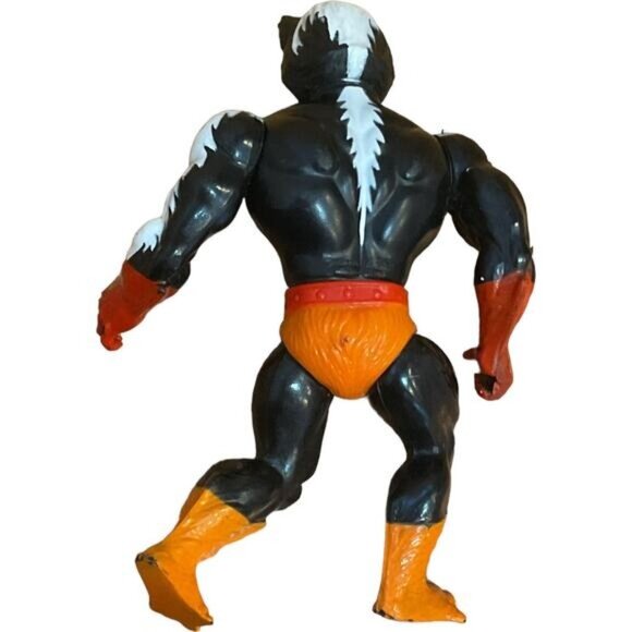 Vintage Mattel MOTU He-Man Stinkor Action Figure Muscles Odor Packed Adventures - Picture 8 of 9